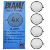 BLAM! 4 Round Replacement Threads compatible with Biogents BG-Gat(*). Replacement for Mosquito Trap