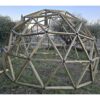 DOMESTAR 3V 5/8 Geodesic Dome Connectors 3V 5/8: Kit of 61 Metal Galvanized Steel Mounting Connectors for Frequency 3 Dome - Image 3
