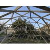 DOMESTAR 3V 5/8 Geodesic Dome Connectors 3V 5/8: Kit of 61 Metal Galvanized Steel Mounting Connectors for Frequency 3 Dome - Image 4