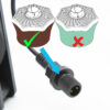 BLAM! 12V IP68 POWER Fan Compatible with Biogents (*) BG-Mosquitaire (*) mosquito trap. Waterproof. Low power 4.9W BRUSHLESS 9 blades - Image 3